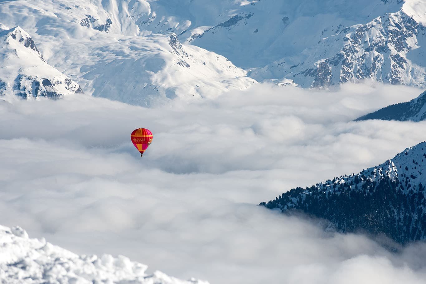 Hot Air Balloon Courchevel