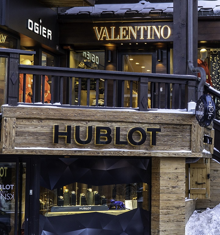 Shops in Courchevel
