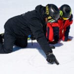 Snowboard lessons for kids in Courchevel