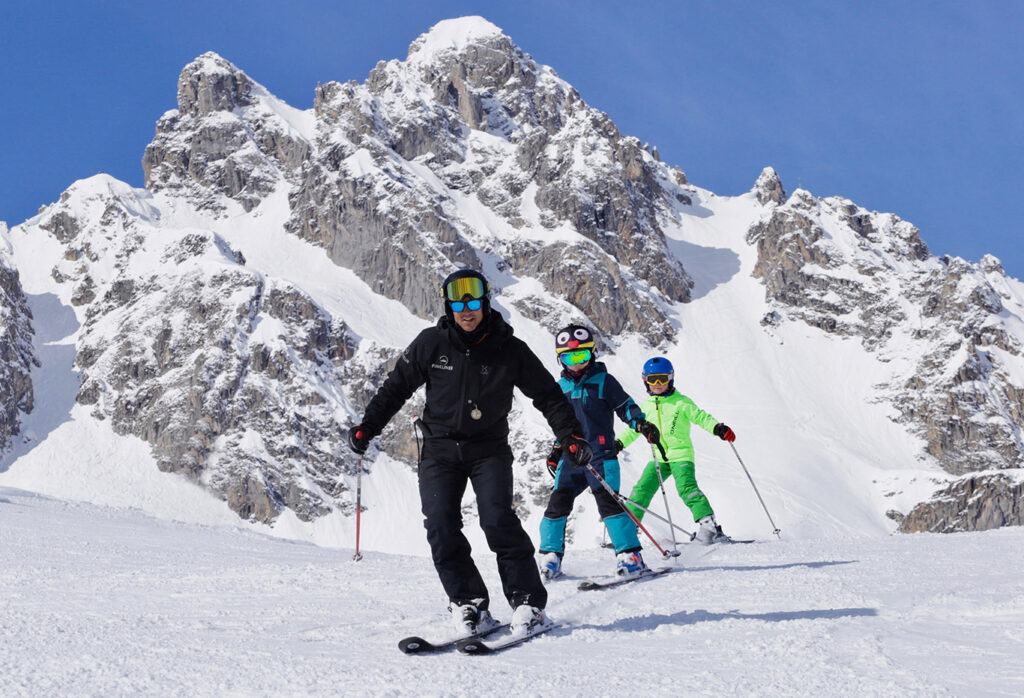 Skiing in December