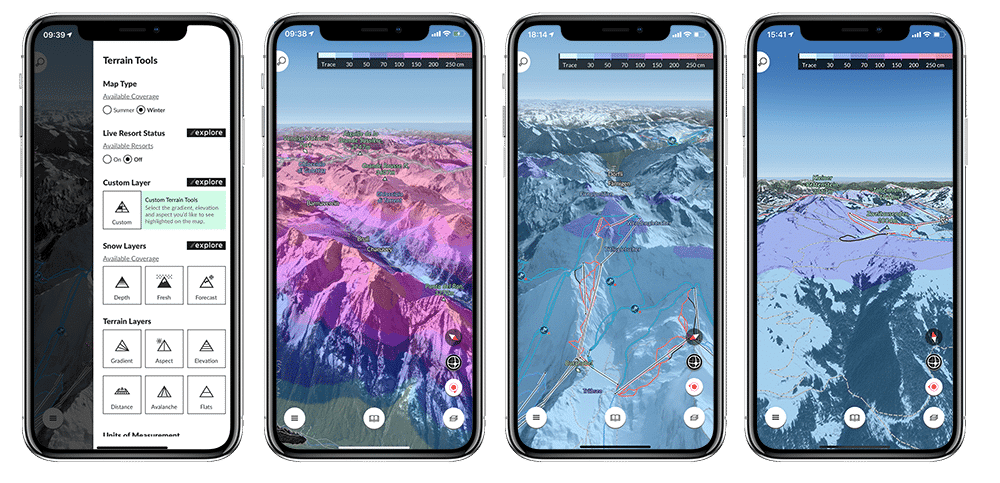 FATMAP ski mapping app