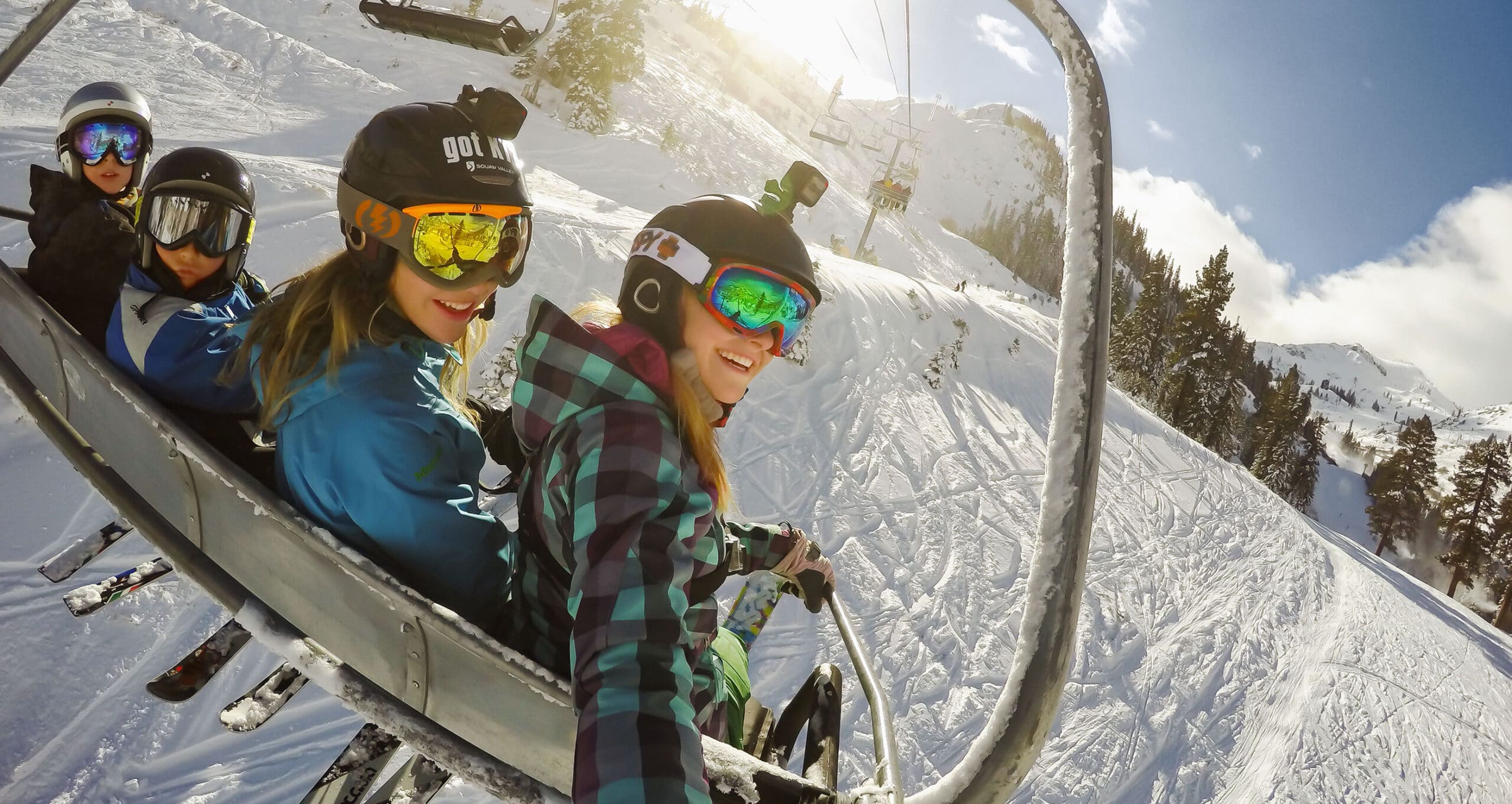 best skiing helmet camera