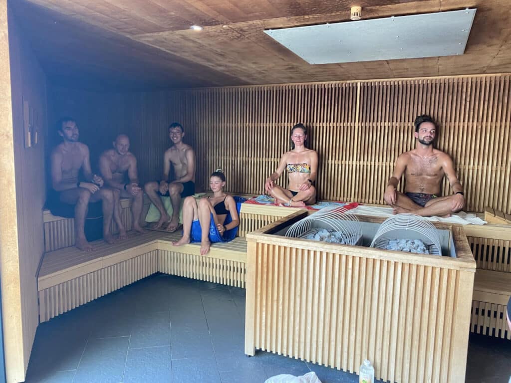 aquamotion sauna
